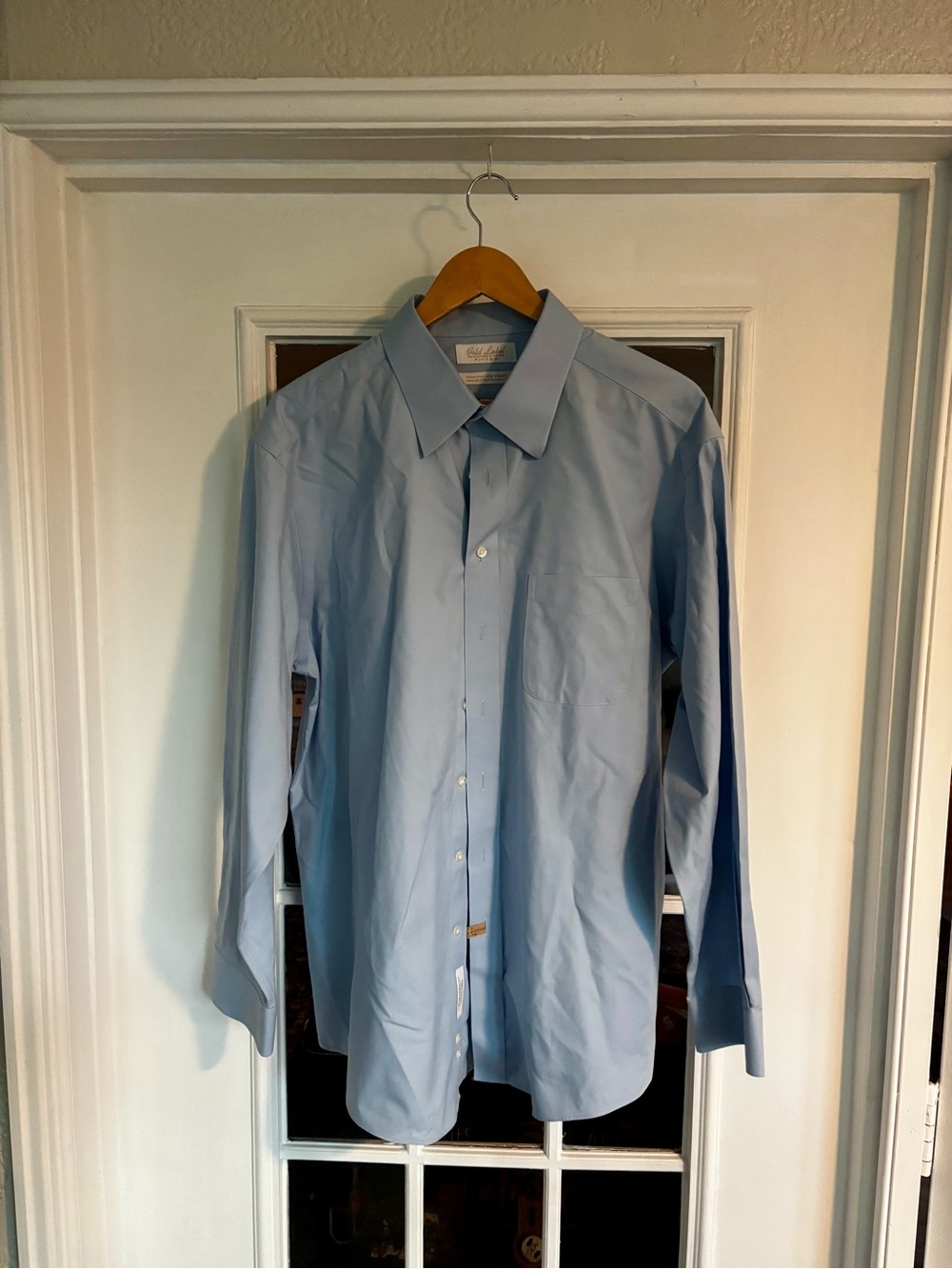 Roundtree & Yorke Light Blue Men's Dress Shirt